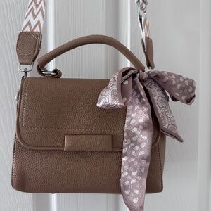 Brown crossbody bag